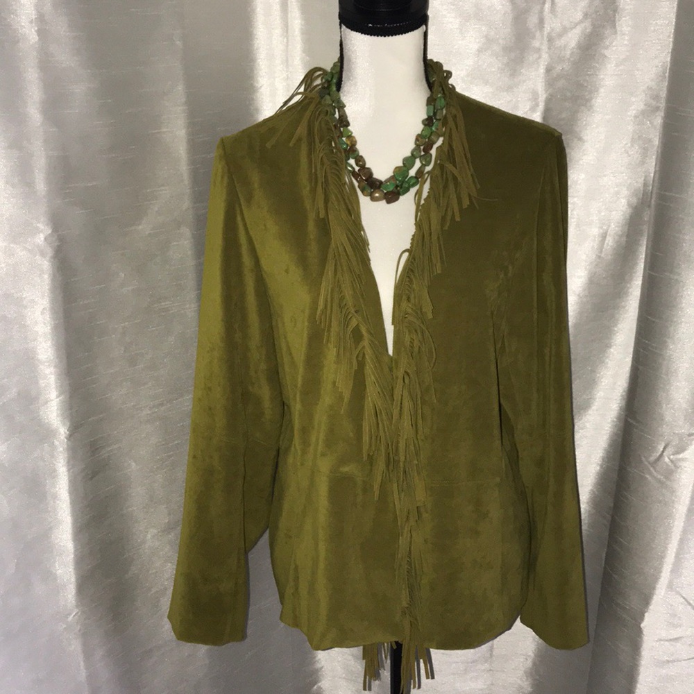 Norton McNaughton Fringed Jacket